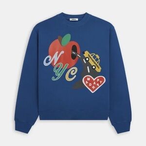Madhappy Blue NYC Exclusive Graphic Sweatshirt